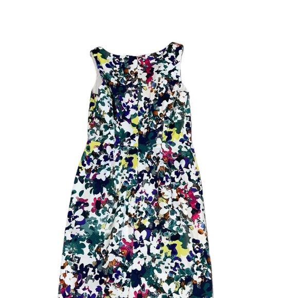 NWT Ann Taylor Floral Print Dress (Size 8P) - Picture 4 of 6